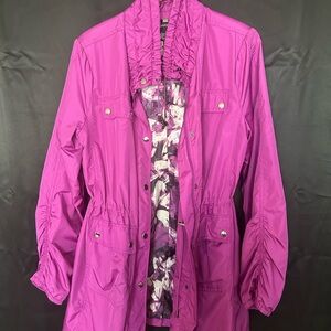 Alfani Women's Fuchsia Utility Jacket
